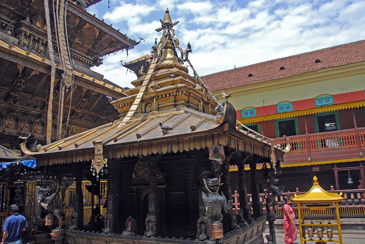 Kathmandu Patan Golden Temple 12 Swayambhu Chaitya